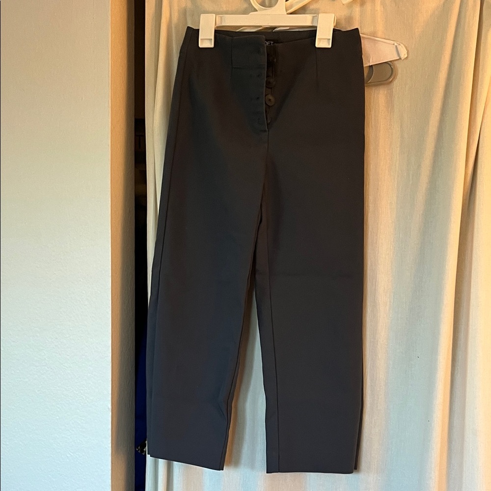 Women’s gray crop pants